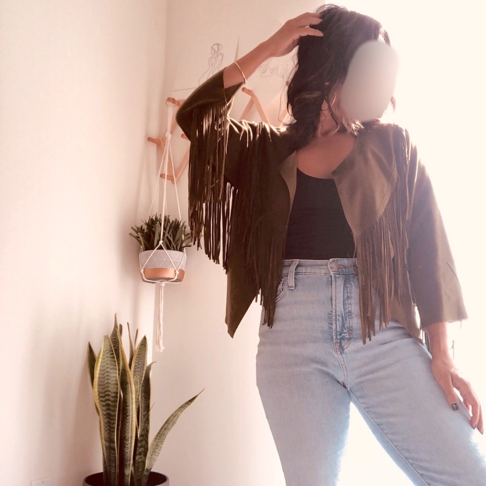 Fringe jacket!